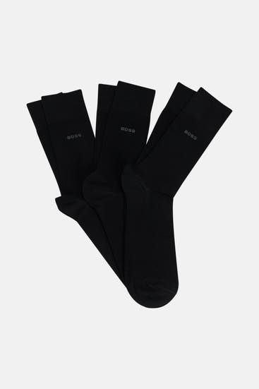 BOSS - 3er-Pack Socken schwarz