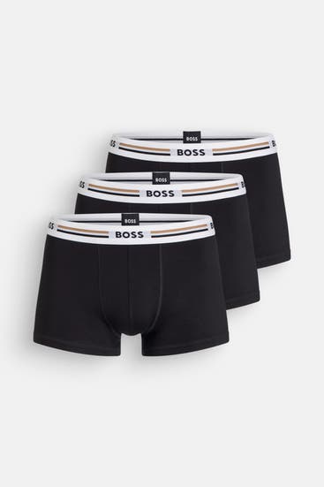 BOSS - 3er-Pack Boxer schwarz
